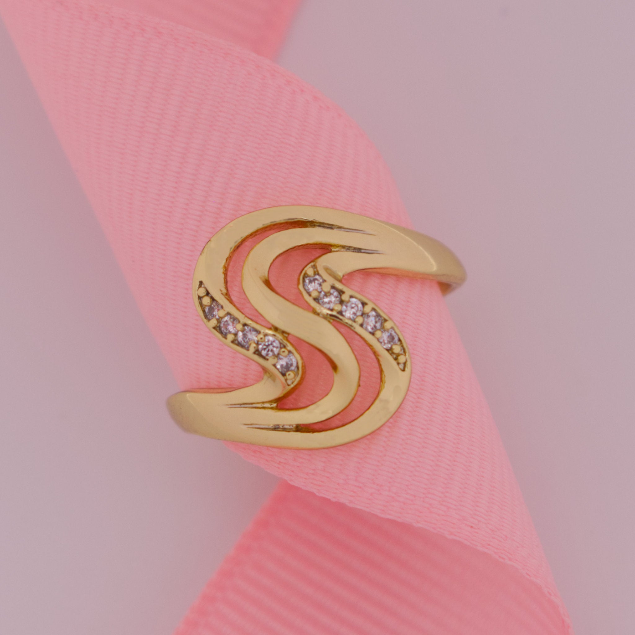 Aurora Flow Ring - 14k Gold-Plated