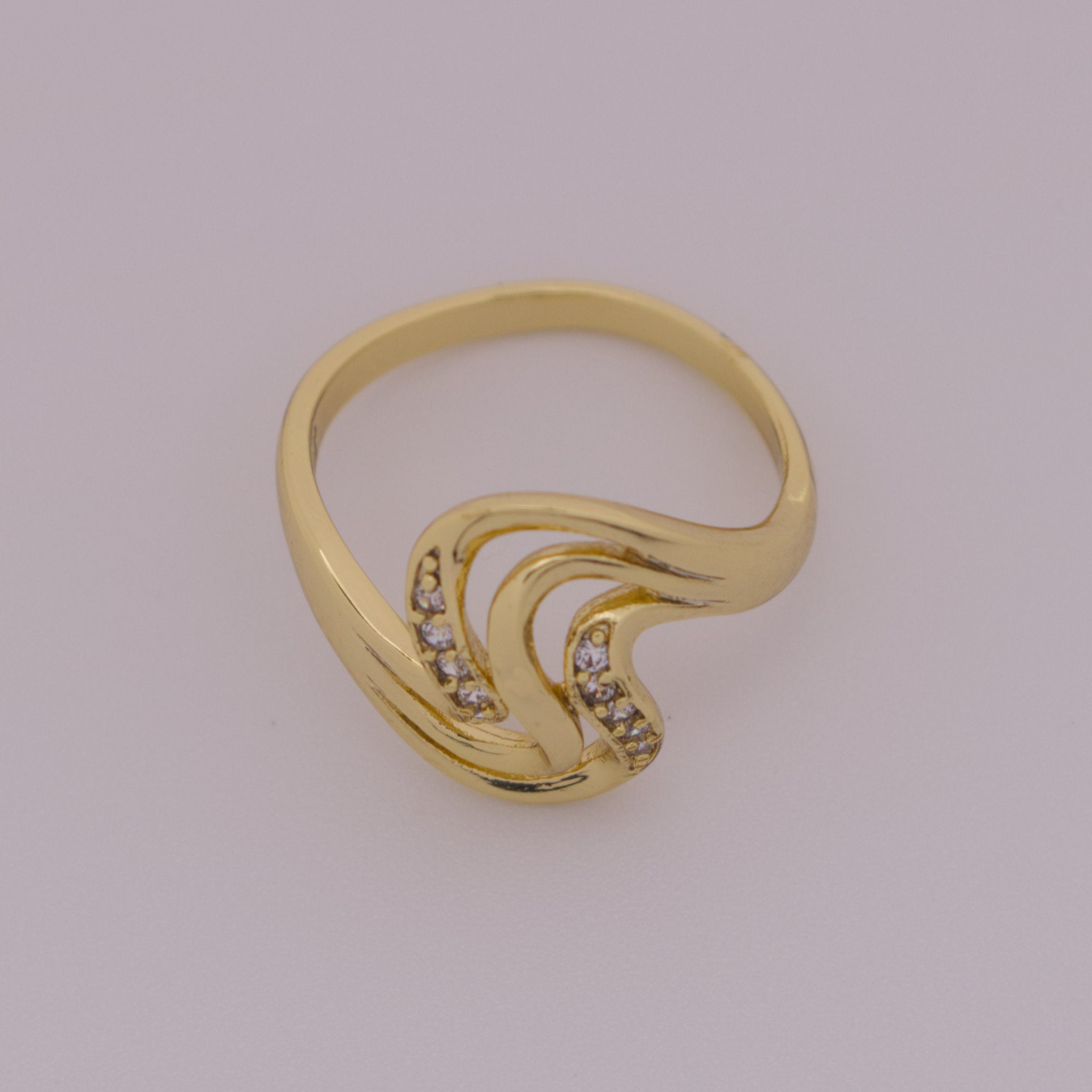 Aurora Flow Ring - 14k Gold-Plated